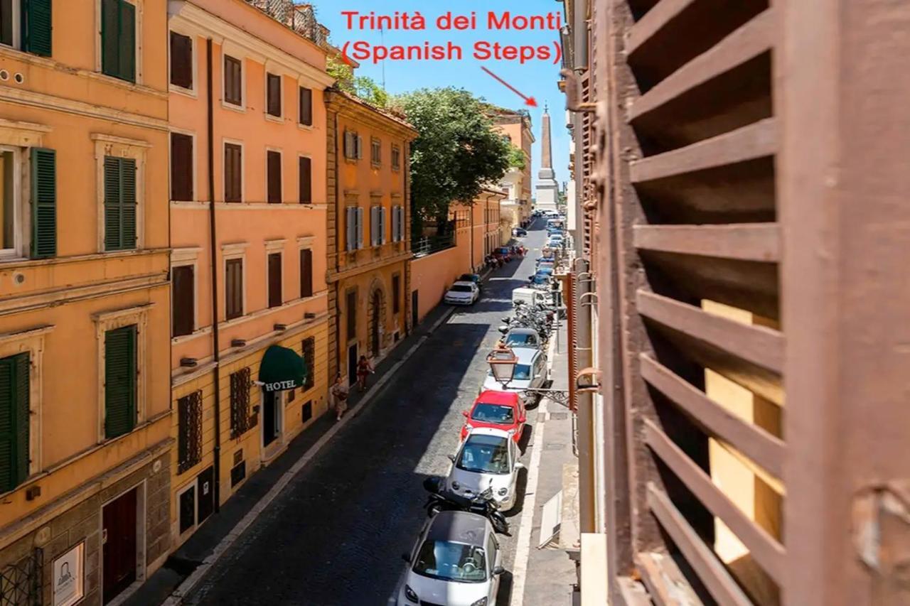 Spanish Steps Amazing Apartment Rom Eksteriør billede